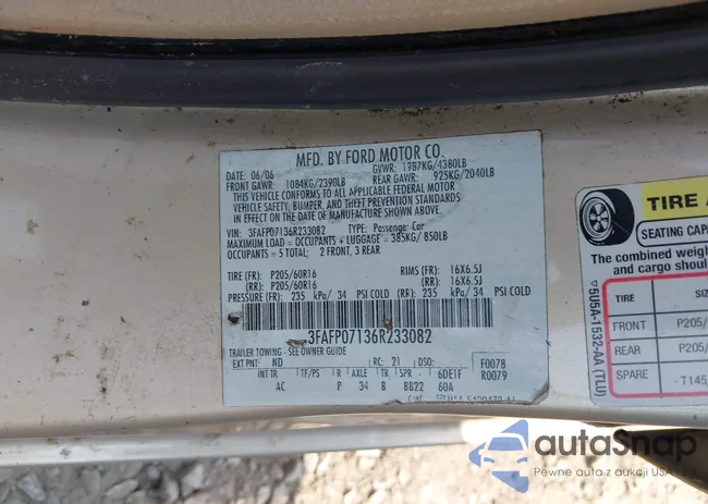 3FAFP07136R233082: 43153444