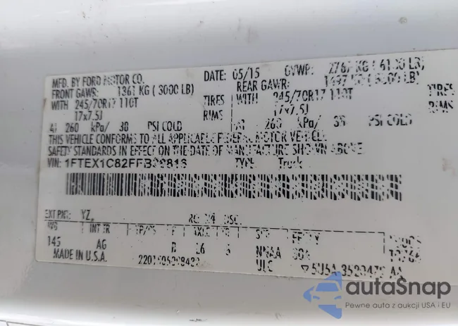 1FTEX1C82FFB38816: 43153577