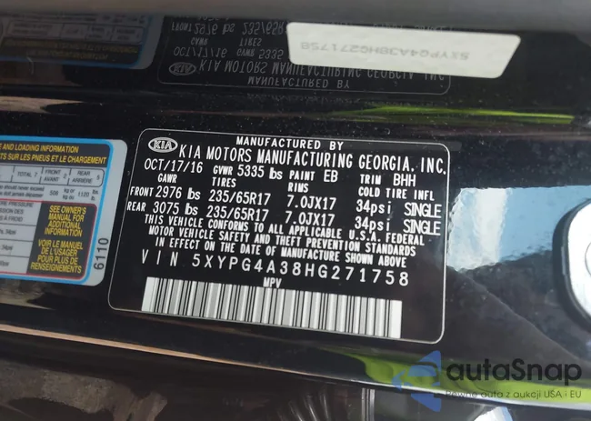 5XYPG4A38HG271758: 43153638