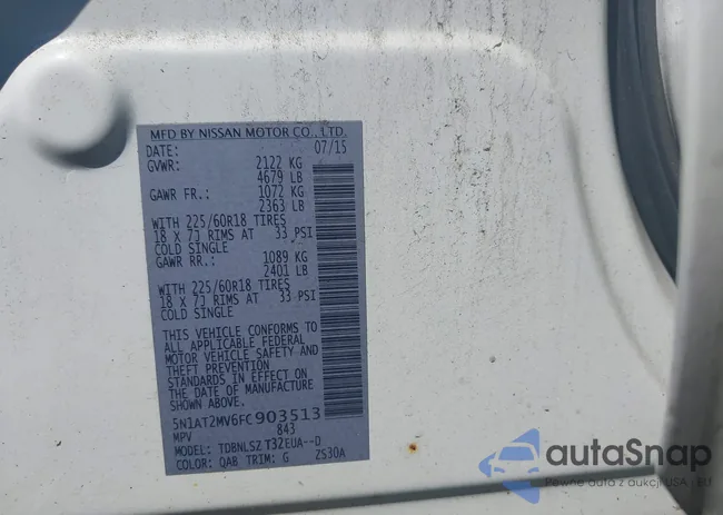 5N1AT2MV6FC903513: 43152843