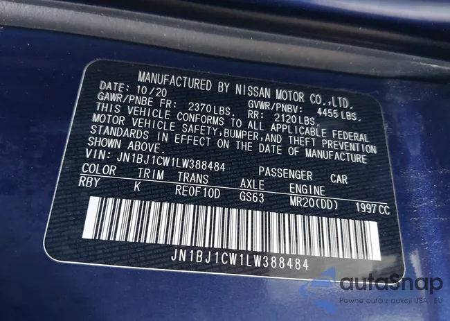 JN1BJ1CW1LW388484: 43152988