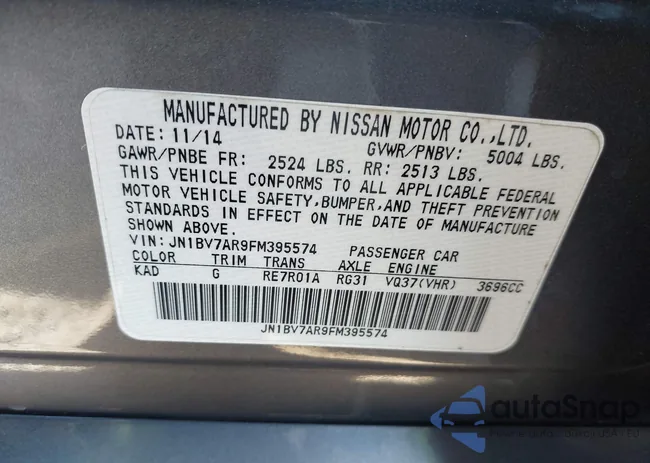 JN1BV7AR9FM395574: 43154284