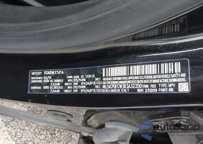 ZACPDFCW3R3A32350: 43153691