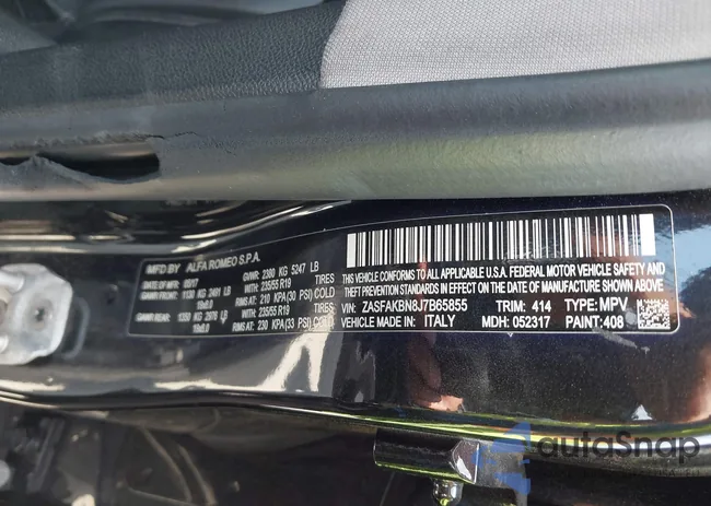 ZASFAKBN8J7B65855: 43153701