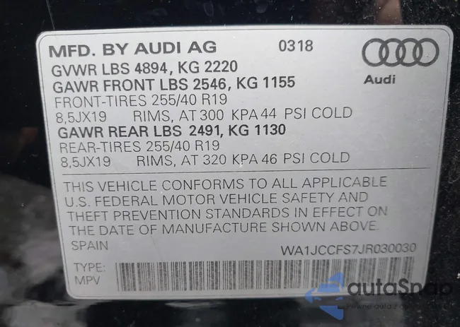 WA1JCCFS7JR030030: 43153797