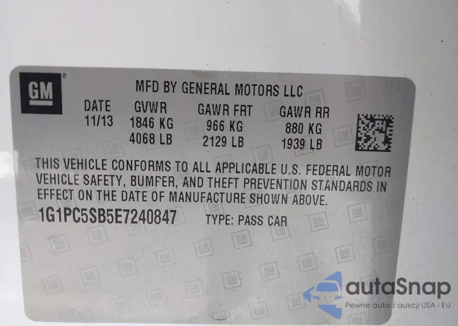 1G1PC5SB5E7240847: 43153916