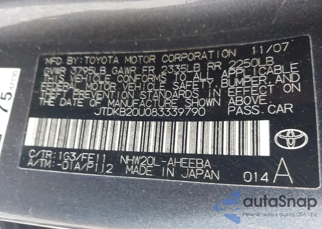 JTDKB20U083339790: 43155489