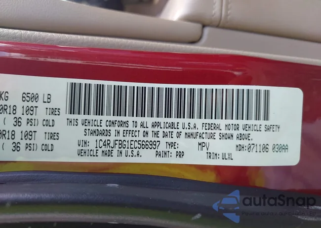 1C4RJFBG1EC566997: 43155561