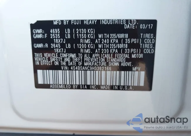 4S4BSANC9H3362166: 43154871