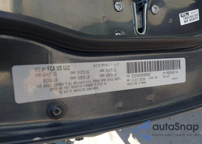 2C3CCAKGXHH565632: 43154948