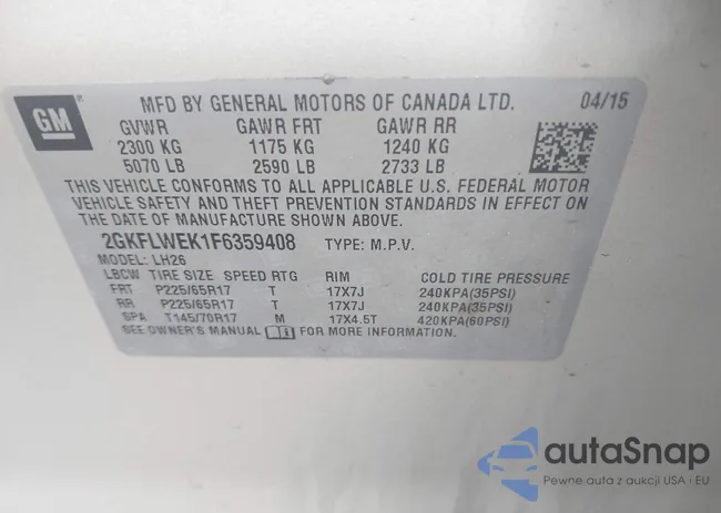 2GKFLWEK1F6359408: 43156269