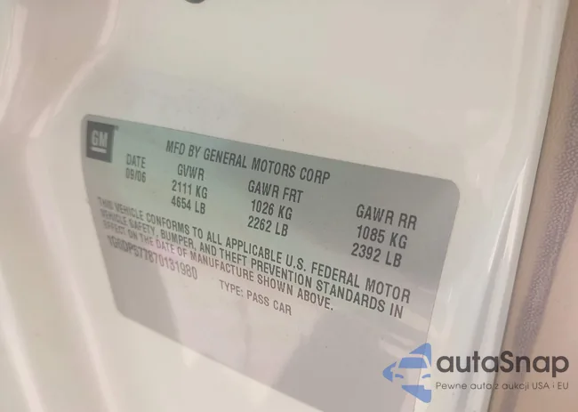 1G6DP577870131980: 43156494