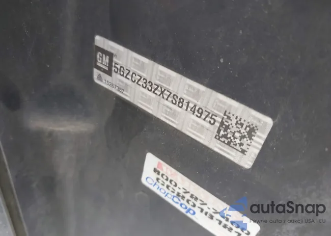 5GZCZ33ZX7S814975: 43157317