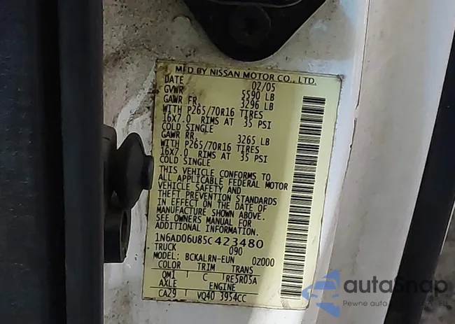 1N6AD06U85C423480: 43157408