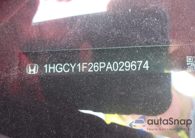 1HGCY1F26PA029674: 43157459