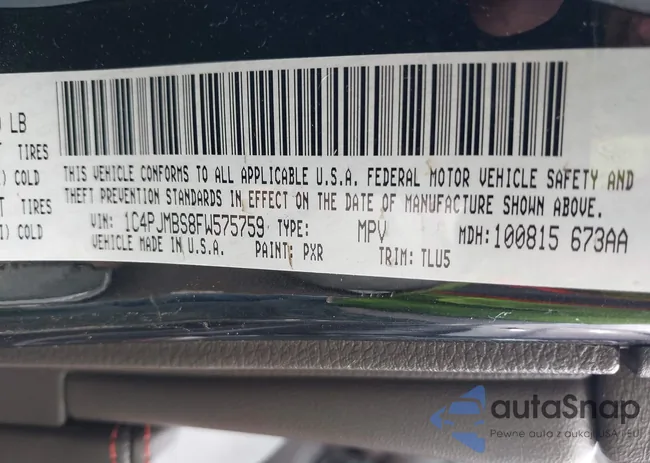 1C4PJMBS8FW575759: 43156965