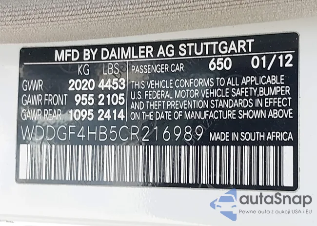 WDDGF4HB5CR216989: 43158156