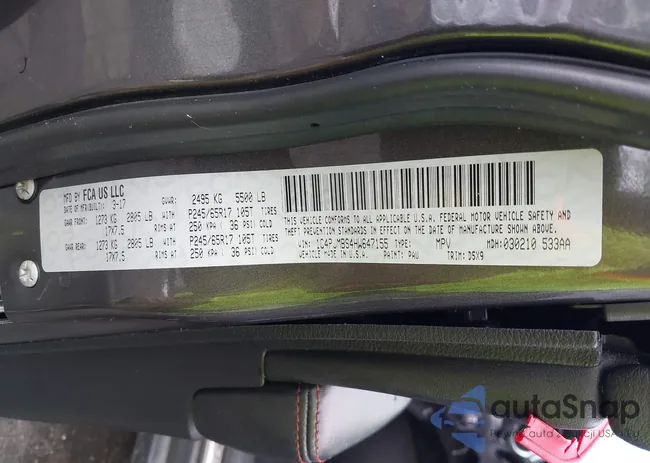 1C4PJMBS4HW647155: 43158184