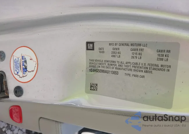 1G4HG5EM9AU113653: 43158346