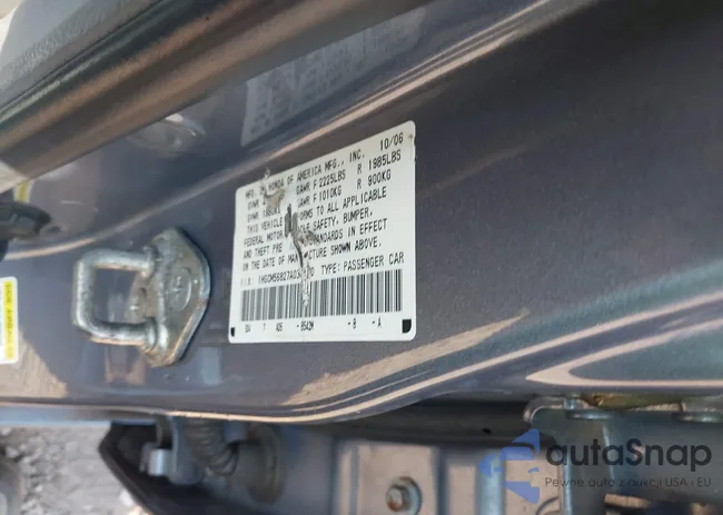 1HGCM56827A038380: 43157830