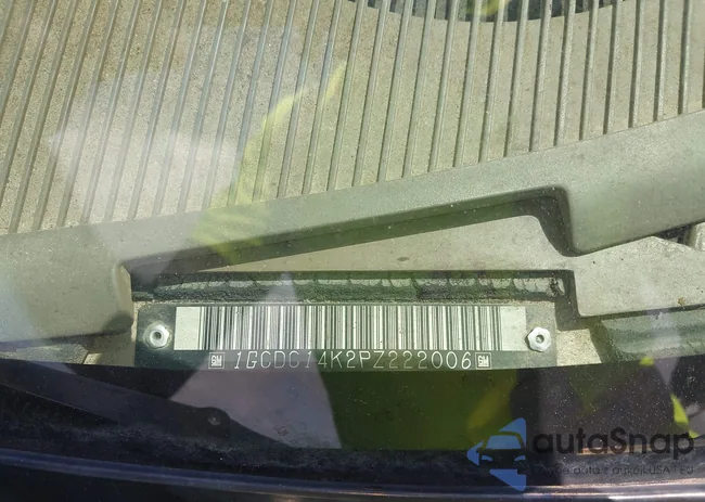 1GCDC14K2PZ222006: 43157986