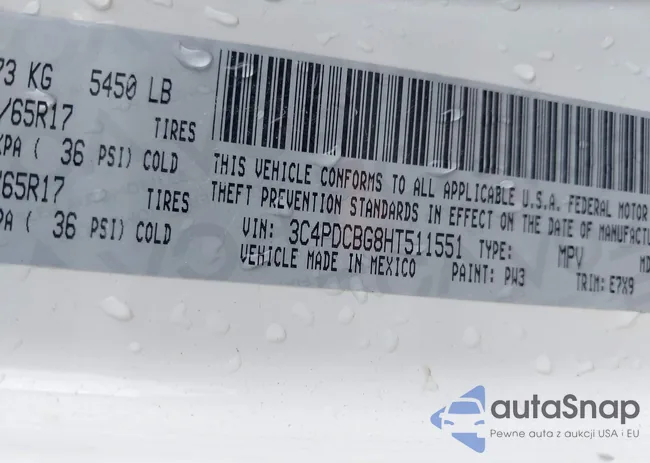 3C4PDCBG8HT511551: 43159068