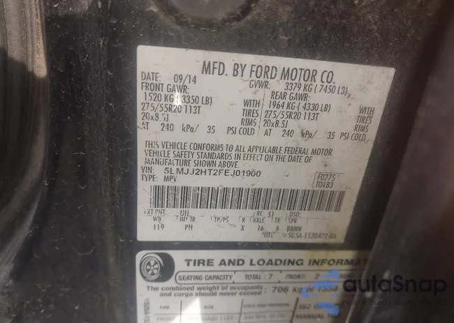 5LMJJ2HT2FEJ01900: 43159132