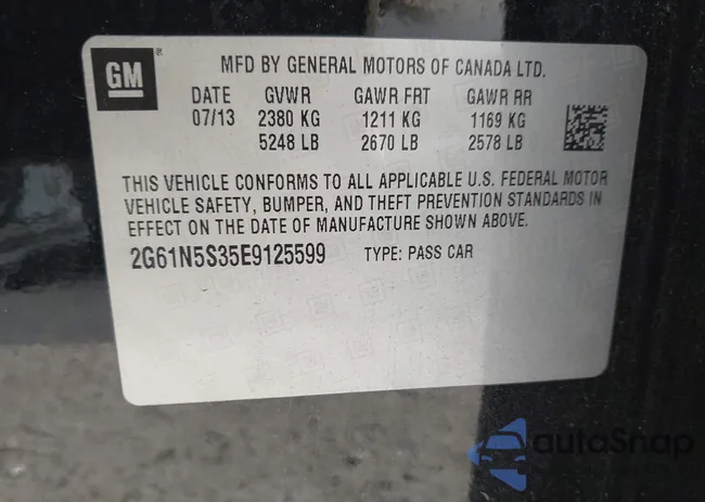 2G61N5S35E9125599: 43159293