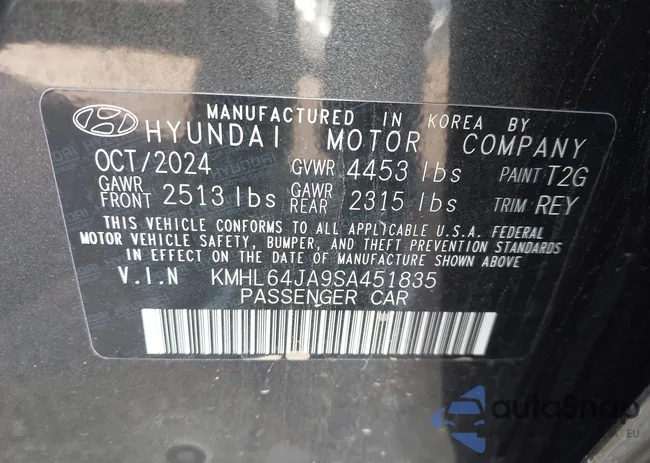 KMHL64JA9SA451835: 43159401