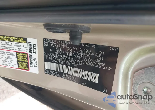 5TDYK3DC1BS115239: 43159588