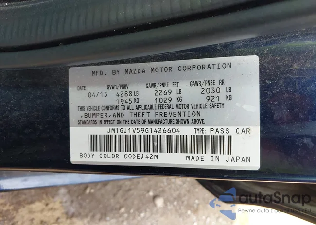 JM1GJ1V59G1426604: 43158695