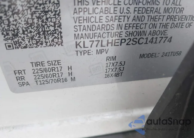 KL77LHEP2SC141774: 43158771