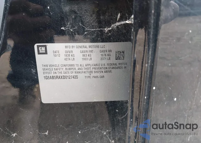 1G6AB5RAXD0127435: 43158960