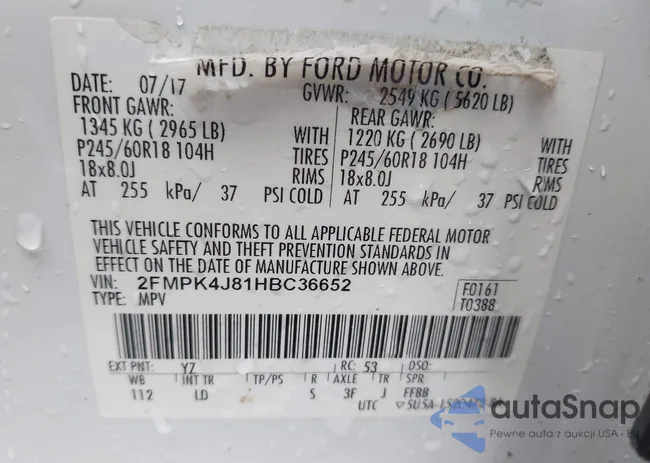 2FMPK4J81HBC36652: 43159006