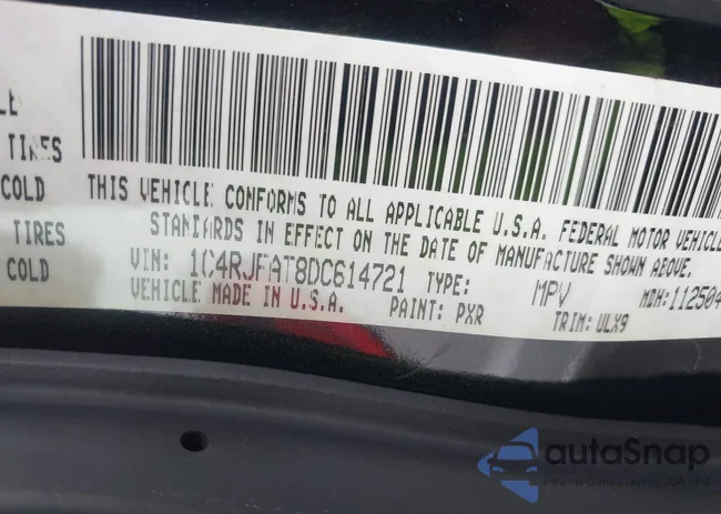 1C4RJFAT8DC614721: 43161173