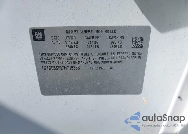 1G1BE5SM7H7153381: 43161369