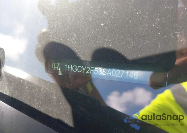 1HGCY2F53SA027146: 43161391