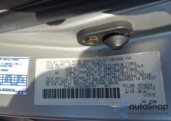 5TDZA23C94S009787: 43160775