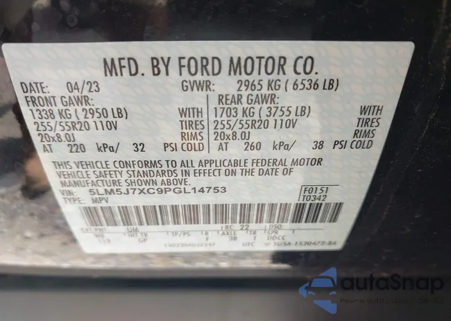 5LM5J7XC9PGL14753: 43160814