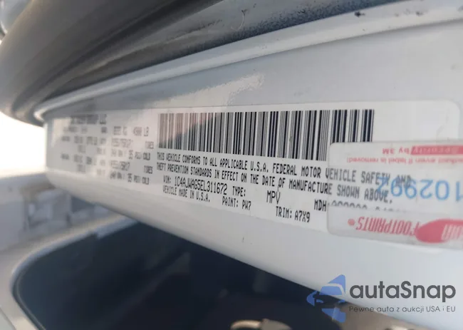 1C4AJWAG5EL311672: 43160857