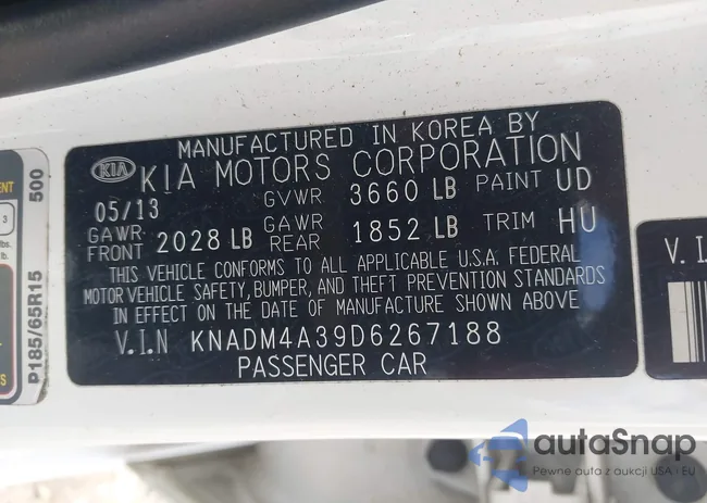 KNADM4A39D6267188: 43162106