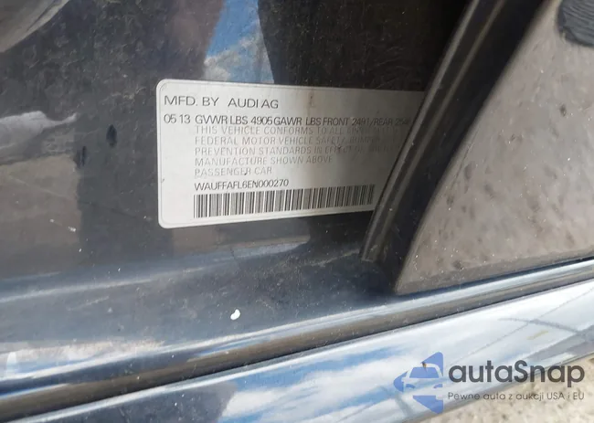 WAUFFAFL6EN000270: 43162279