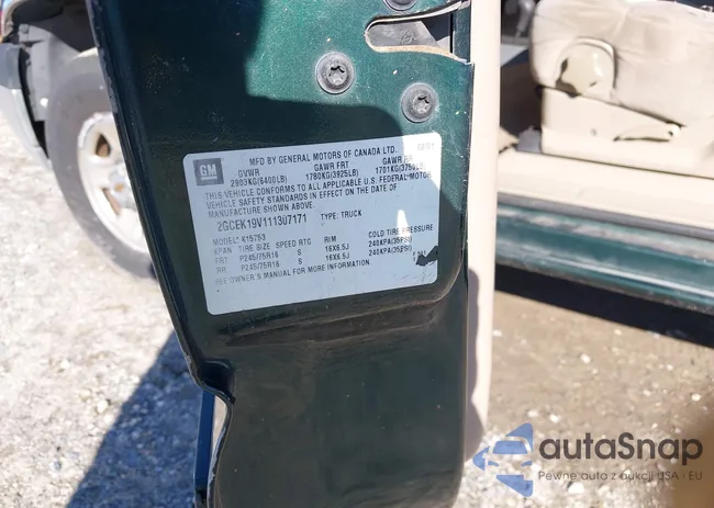 2GCEK19V111307171: 43161883