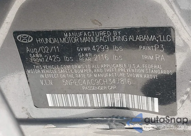 5NPEC4AC9CH347816: 43161943