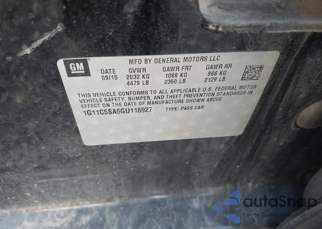 1G11C5SA6GU116927: 43163125