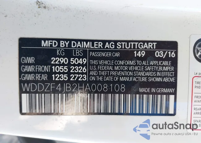 WDDZF4JB2HA008108: 43163153