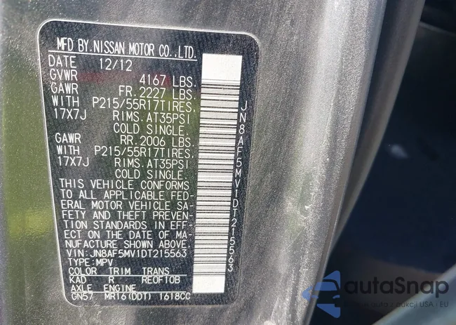 JN8AF5MV1DT215563: 43163232