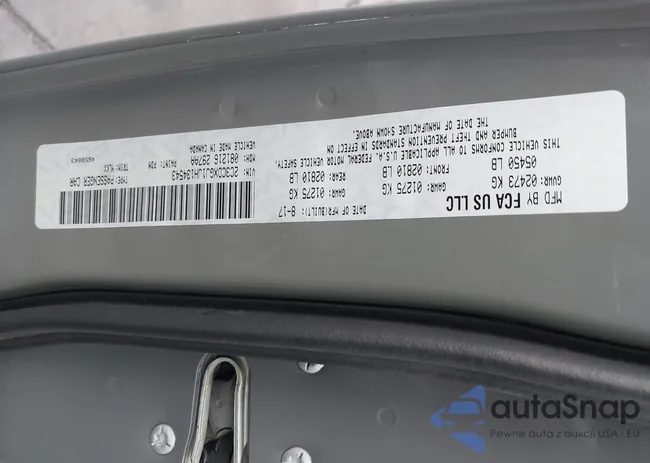 2C3CDXGJ1JH134543: 43163359