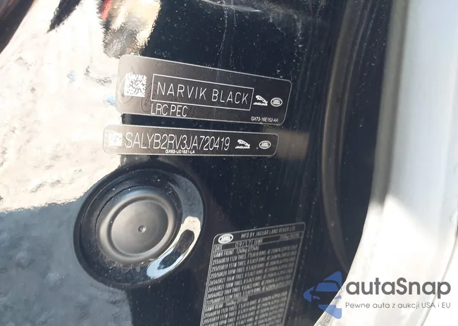 SALYB2RV3JA720419: 43163370