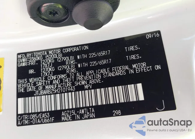 JTJBARBZ5H2101943: 43163612